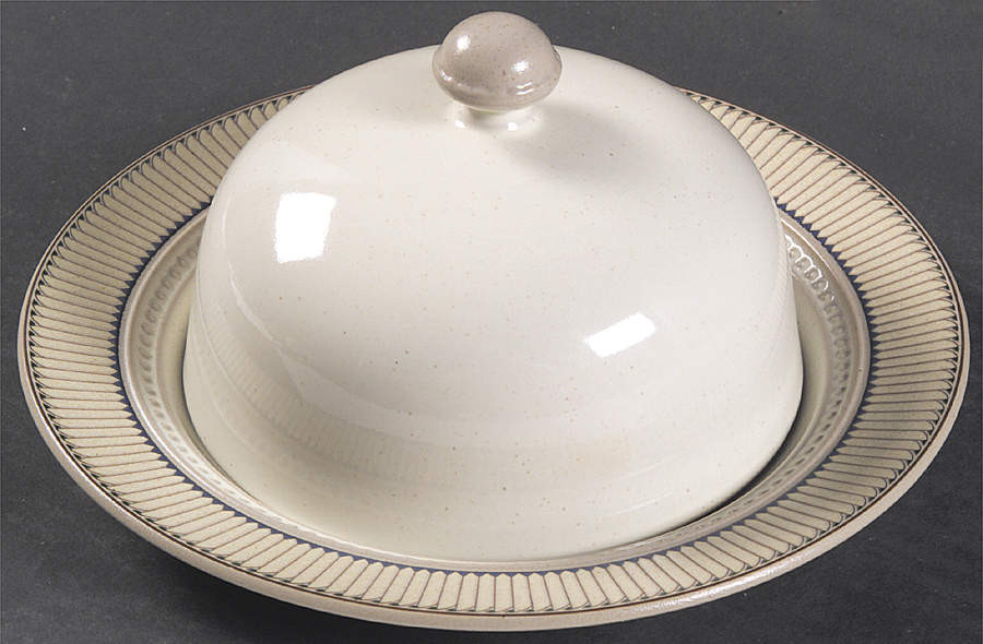 Libretto Round Covered Butter by Mikasa-1