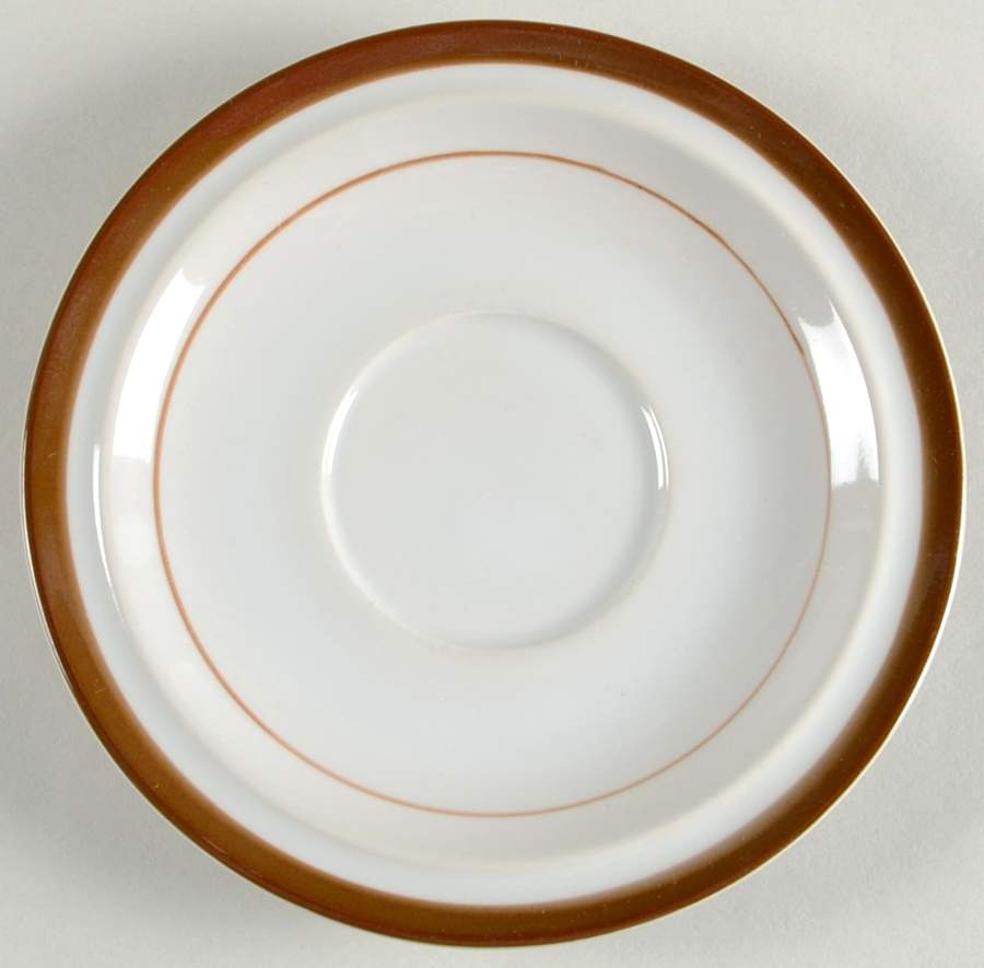 Brown Monterrey Saucer by Service Merchandise Inc-1