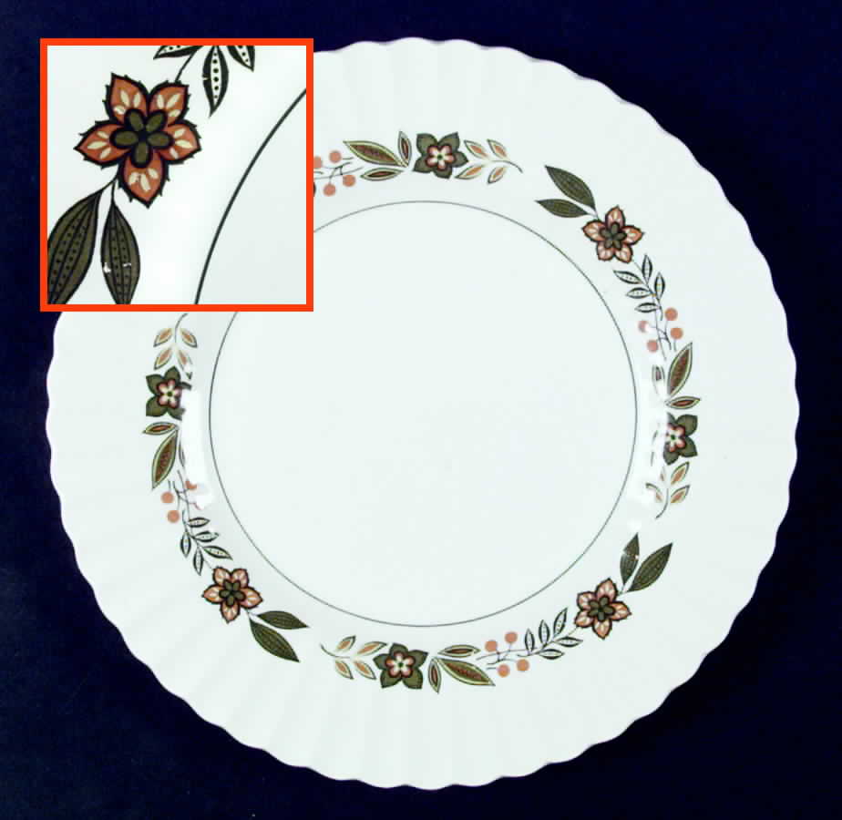 Colonial Dinner Plate by J & G Meakin-1