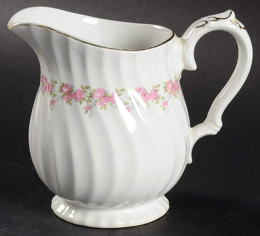 Pink Petite Creamer by Myott Staffordshire-1