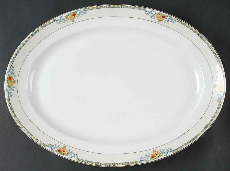 MEI579 16" Oval Serving Platter by Meito-1