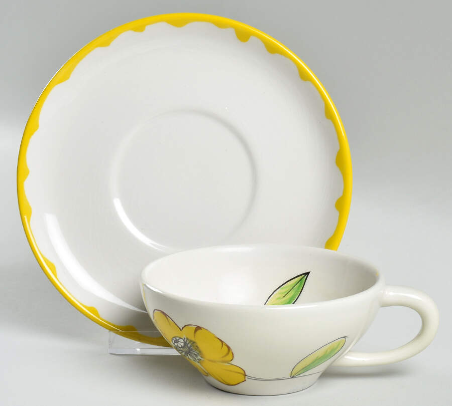 MCI10 Flat Cup & Saucer Set by Mancioli-1