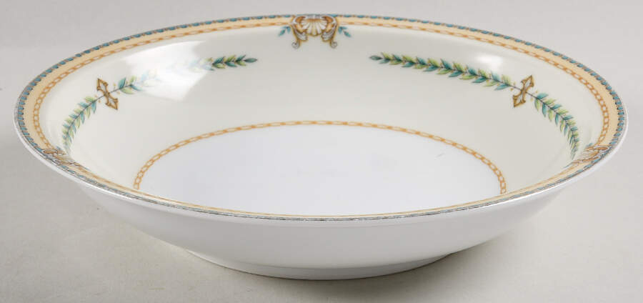 Olympia Rim Soup Bowl by Meito-1