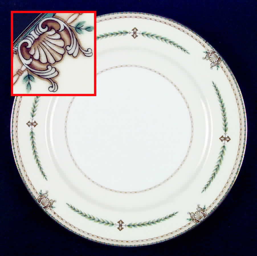 Olympia Dinner Plate by Meito-1