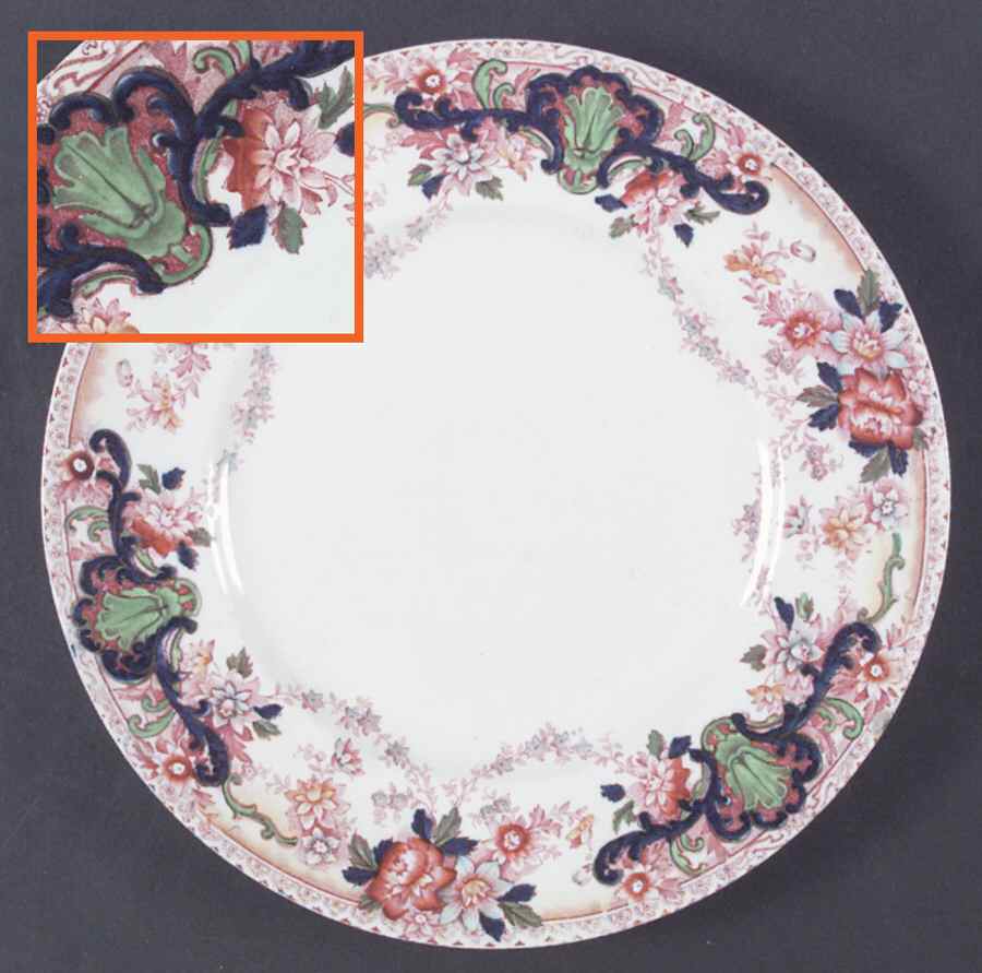 Marlborough Dinner Plate by John Maddock & Sons-1