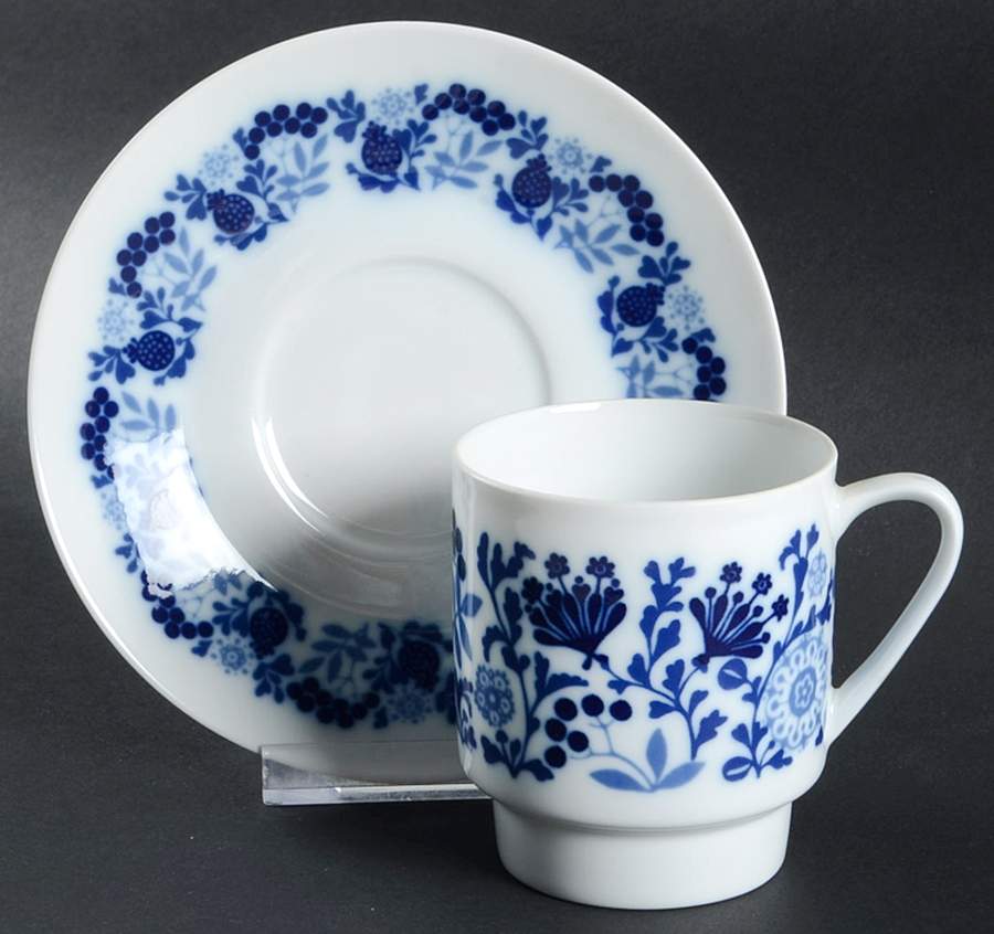MLA2 Footed Cup & Saucer Set by Melitta-1