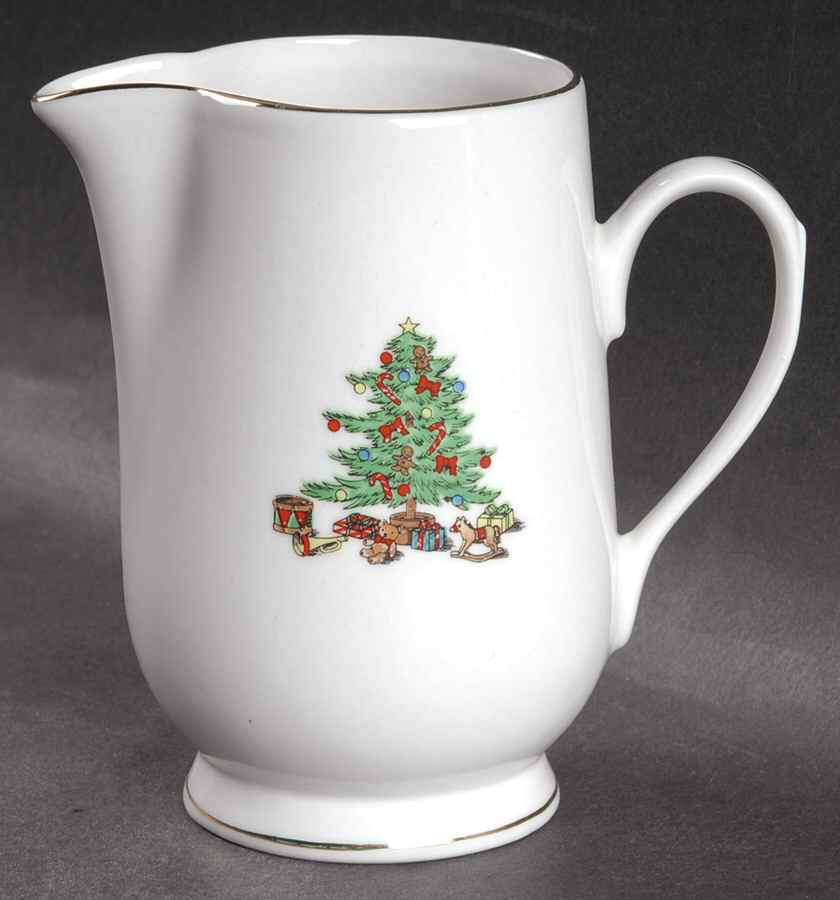 Home For The Holidays (No Gold Band) Creamer by Meiwa-1