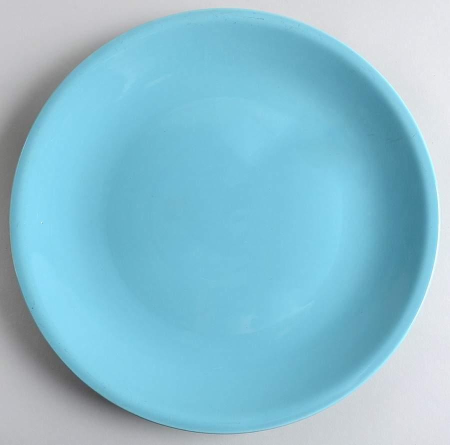 Casual California Turquoise 13" Chop Plate (Round Platter) by Metlox - Poppytrail - Vernon-1