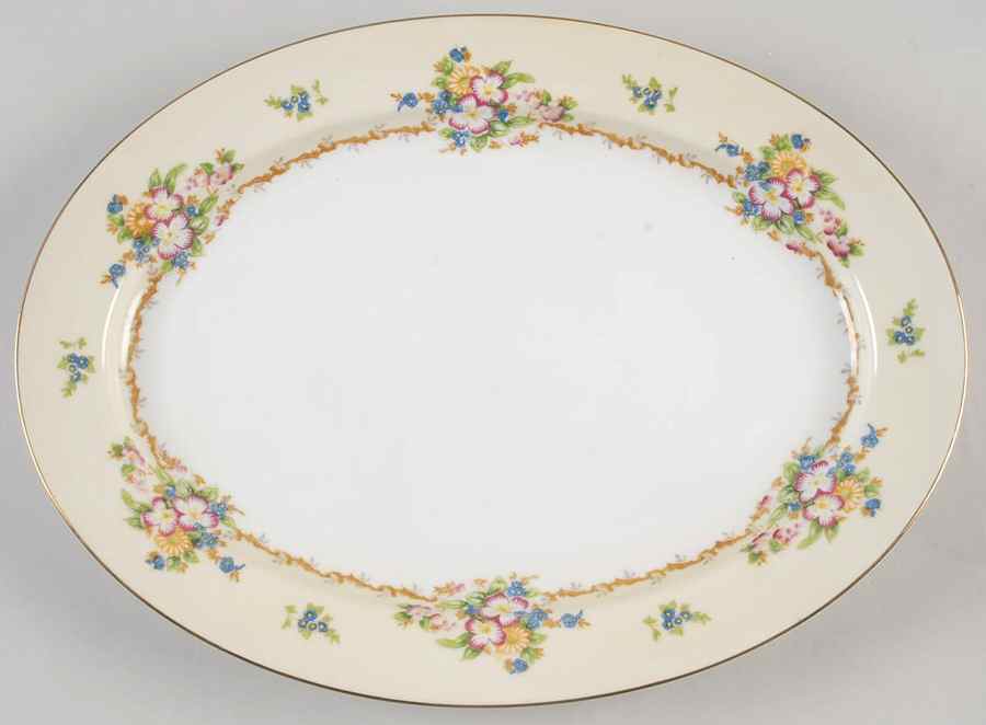 MEI584 16" Oval Serving Platter by Meito-1