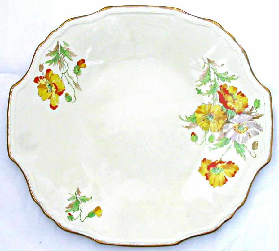 Densby Handled Cake Plate by Alfred Meakin-1