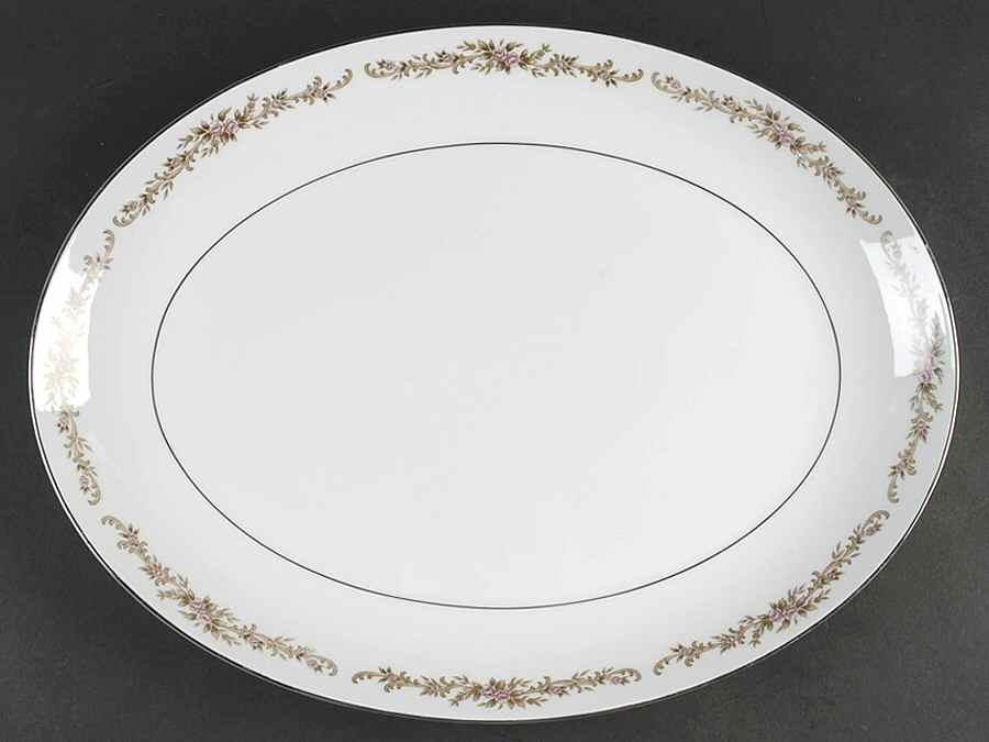 Ramona 16" Oval Serving Platter by Mikasa-1