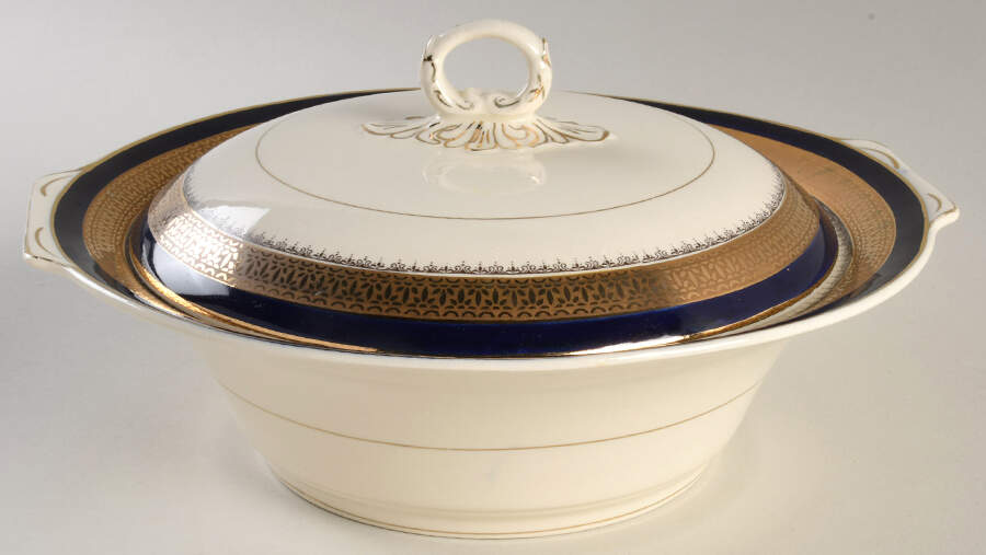 Formelite Round Covered Vegetable by Myott Staffordshire-1