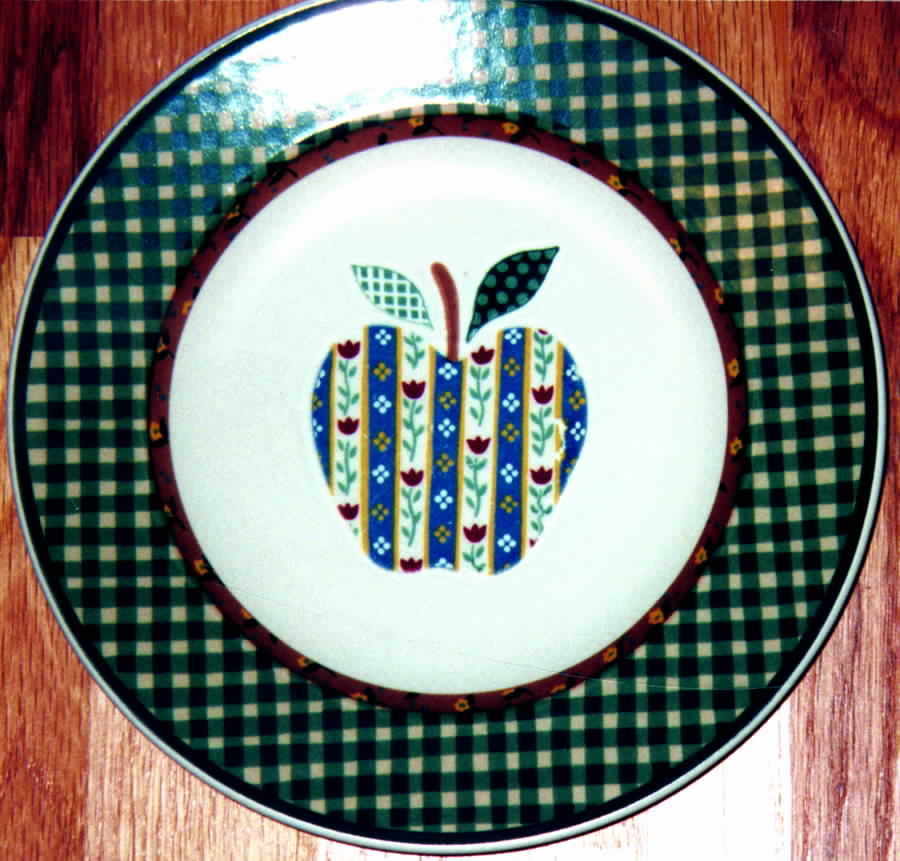 Country Song Stripe Dinner Plate by Mikasa-1
