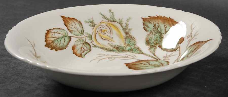 Old Rose Fruit/Dessert (Sauce) Bowl by John Maddock & Sons-1