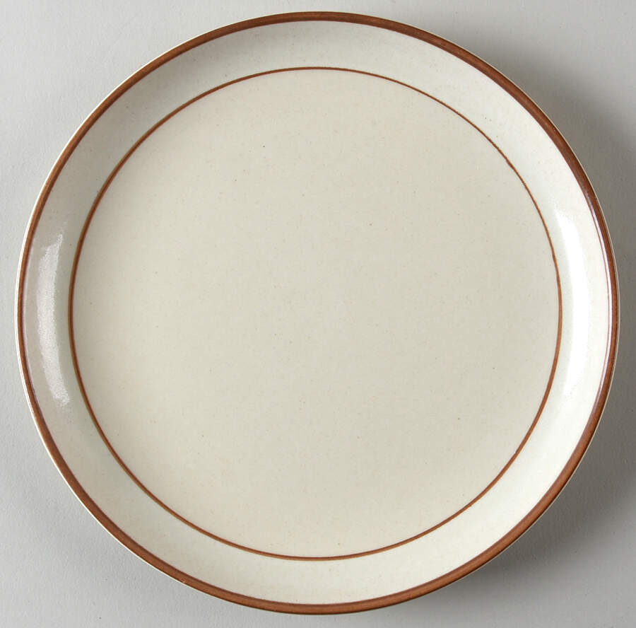 William Salad Plate by Metlox - Poppytrail - Vernon-1