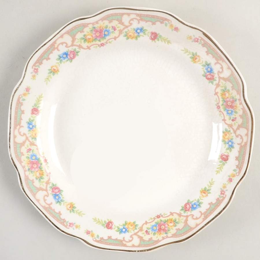 Mildred Salad Plate by Mount Clemens-1