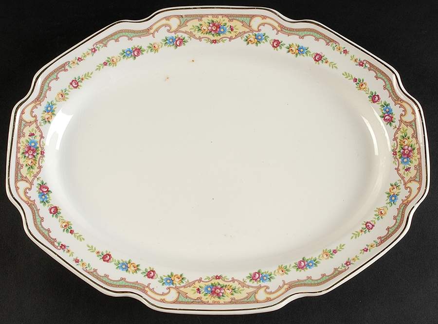 Mildred 13" Oval Serving Platter by Mount Clemens-1