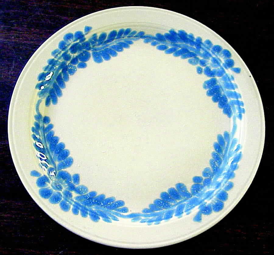 Montezuma Aztec Blue Dinner Plate by Metlox - Poppytrail - Vernon-1