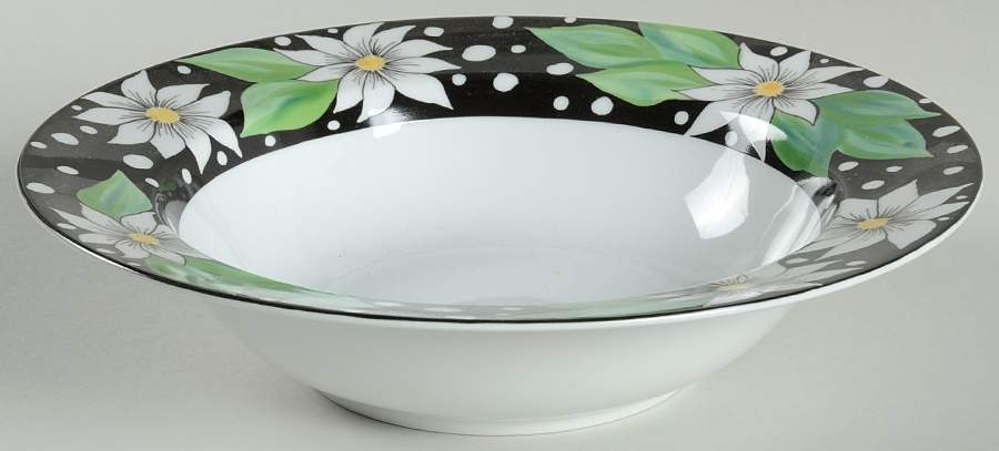 Flower Market 10" Round Vegetable Bowl by Mikasa-1