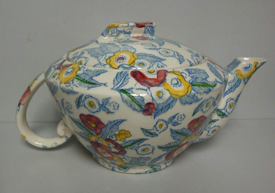 Choice Teapot & Lid by Metlox - Poppytrail - Vernon-1
