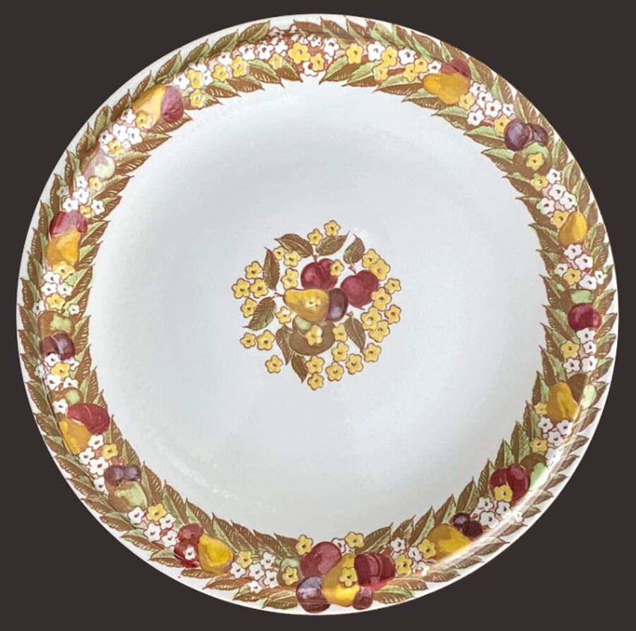 Mode 12" Chop Plate (Round Platter) by Metlox - Poppytrail - Vernon-1