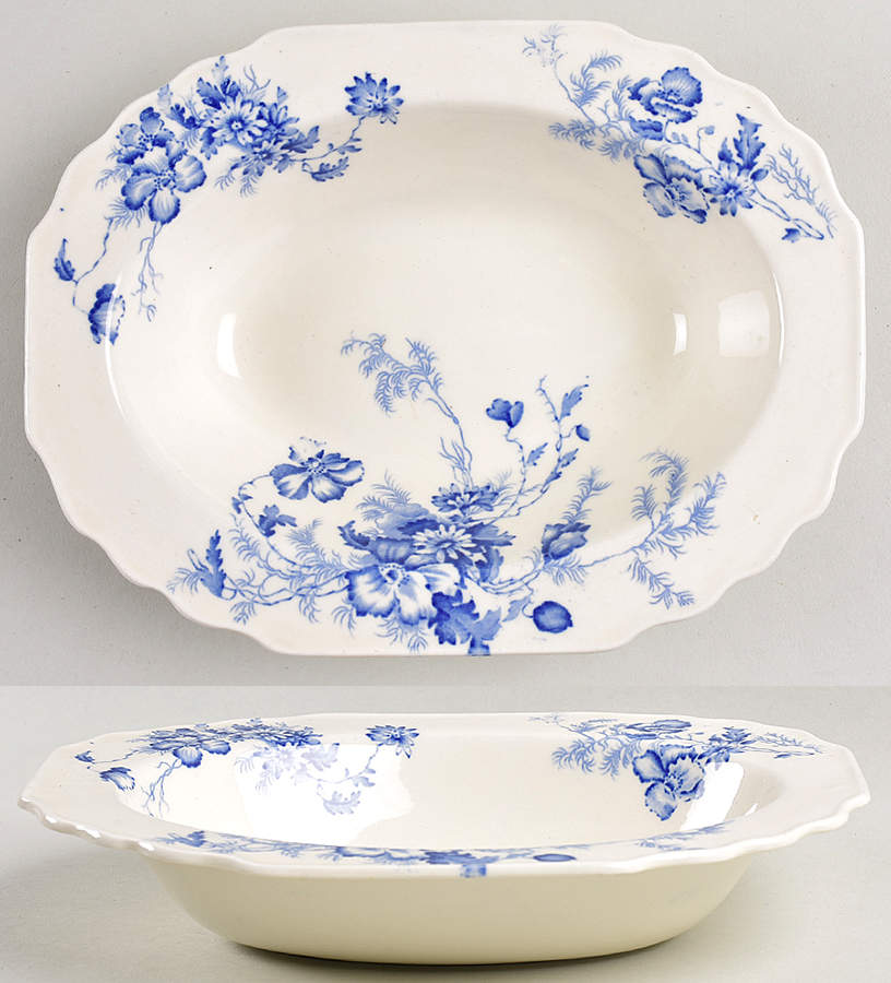 Cosita 8" Oval Vegetable Bowl by Myott Staffordshire-1
