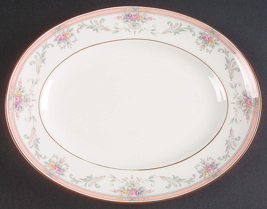 Spring Crest Relish/Gravy Underplate by Mikasa-1