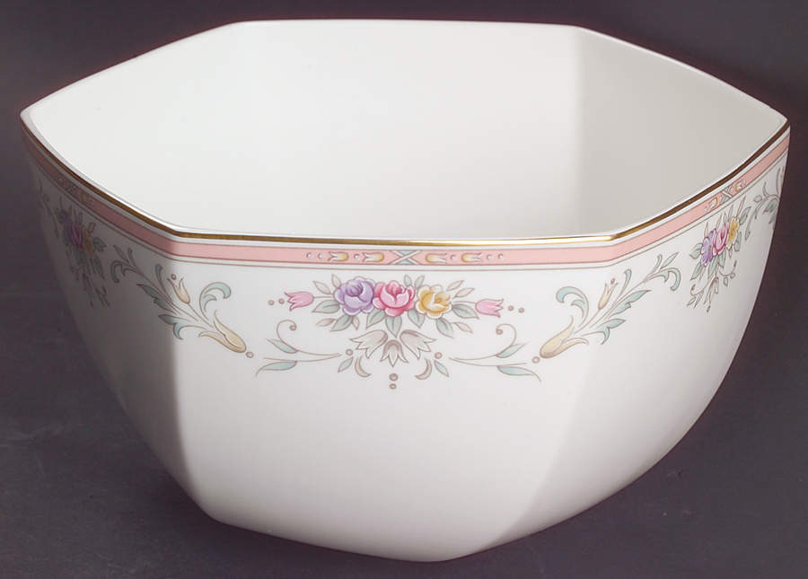 Spring Crest 7" Hexagonal Bowl by Mikasa-1