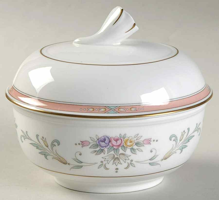 Spring Crest Sugar Bowl & Lid by Mikasa-1