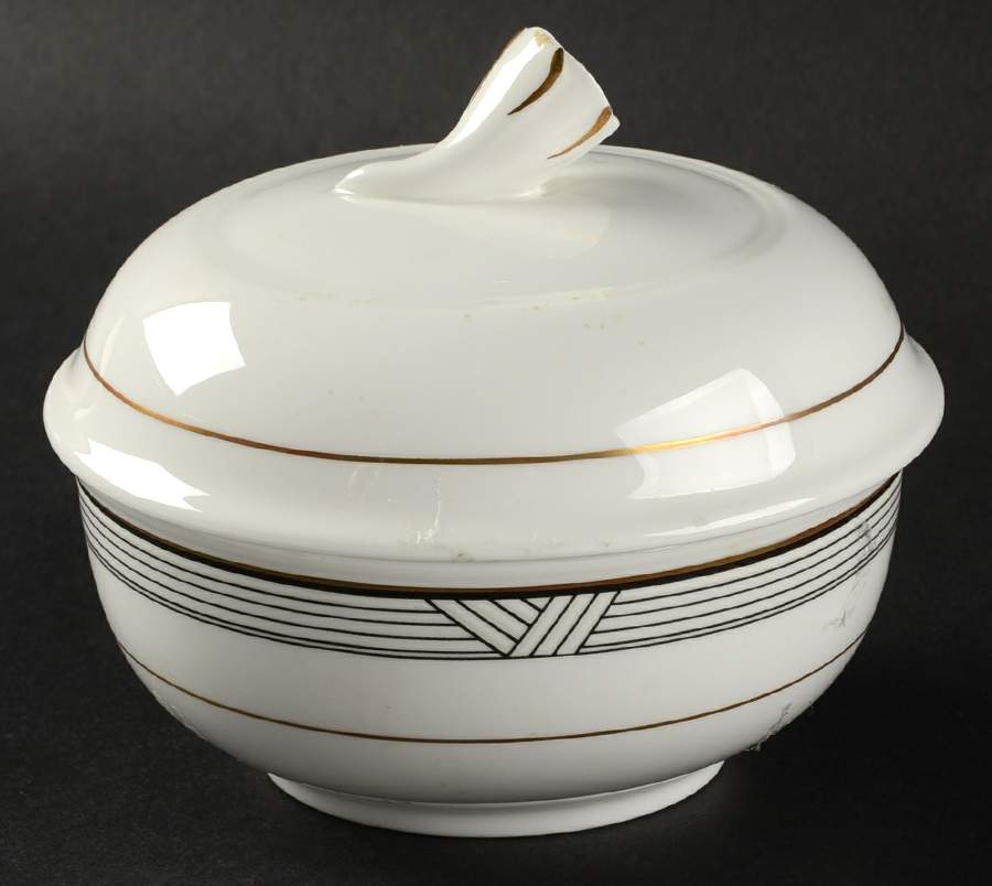 Empire House Sugar Bowl & Lid by Mikasa-1