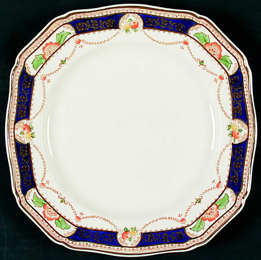 Caledonia (Scalloped) Dinner Plate by Alfred Meakin-1