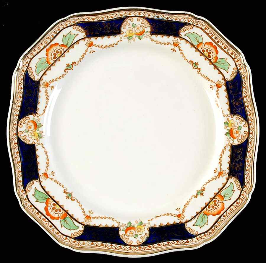Caledonia (Scalloped) Salad Plate by Alfred Meakin-1