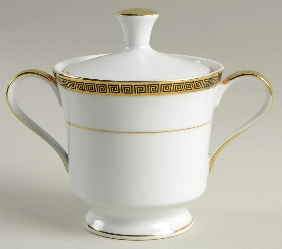 Key Largo Sugar Bowl & Lid by Meito-1