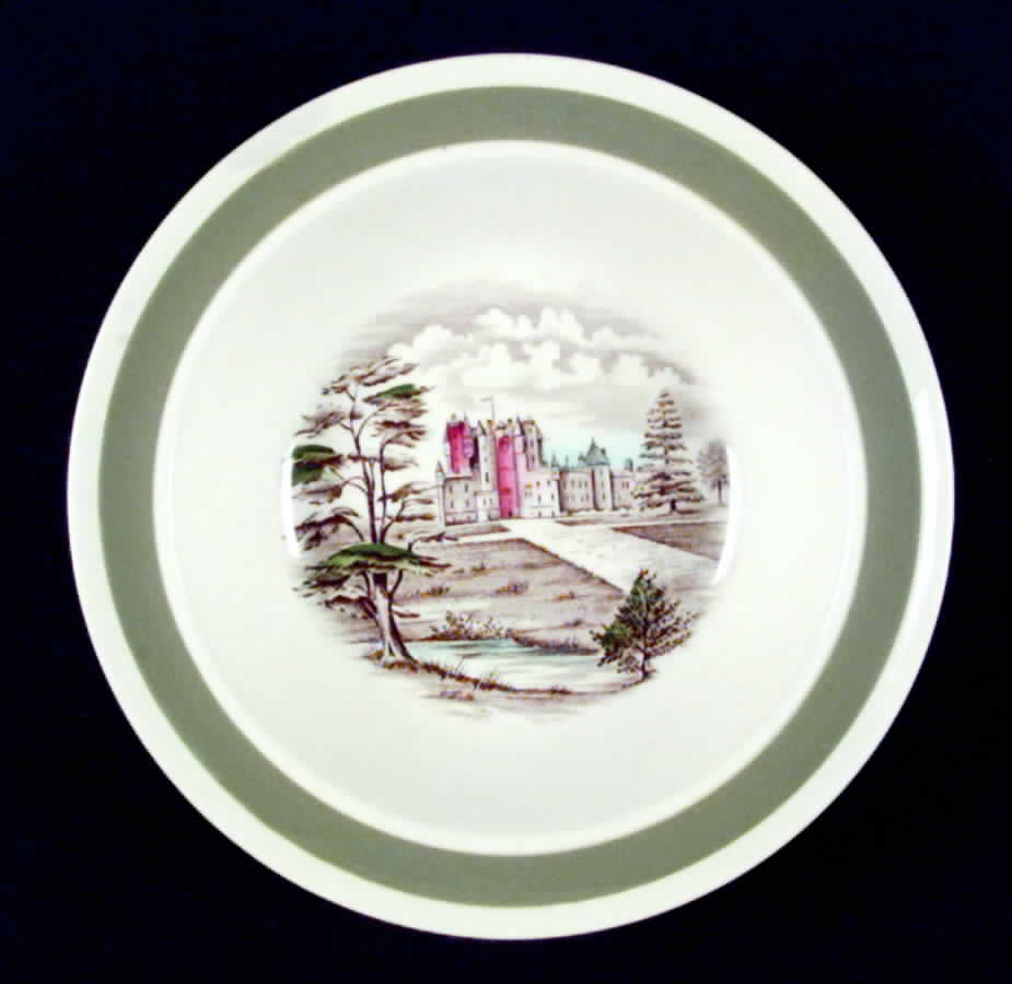 Stately Homes Rim Cereal Bowl by Alfred Meakin-1