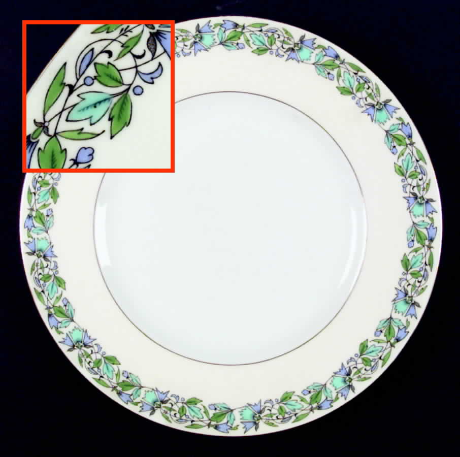 599e Dinner Plate by Minton-1