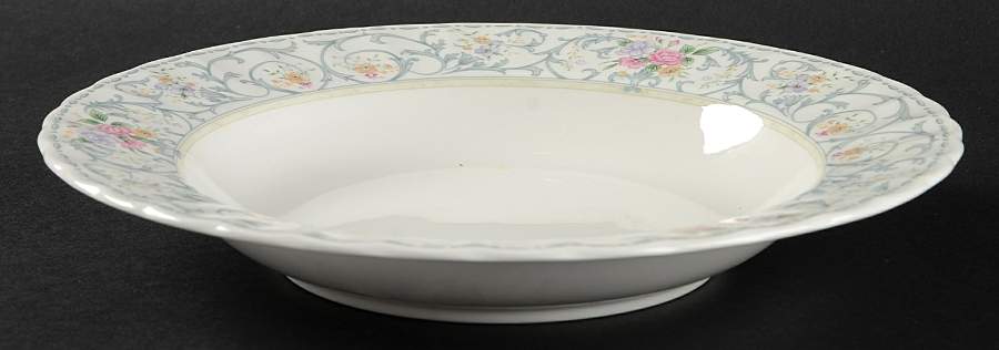Brocade Large Rim Soup Bowl by Mikasa-1