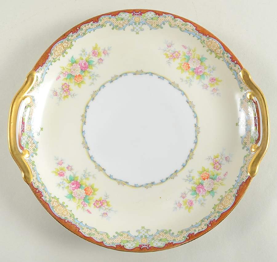 Marlborough Handled Cake Plate by Meito-1