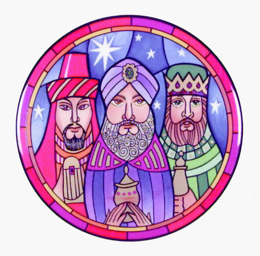 Wise Men Round Box & Lid by Mikasa-1