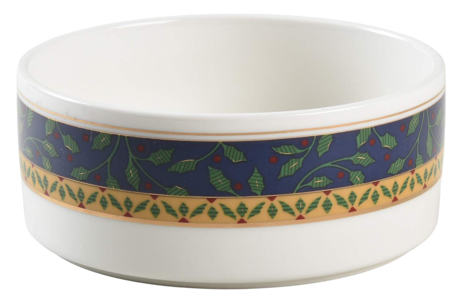Holiday Music Round Box No Lid by Mikasa-1