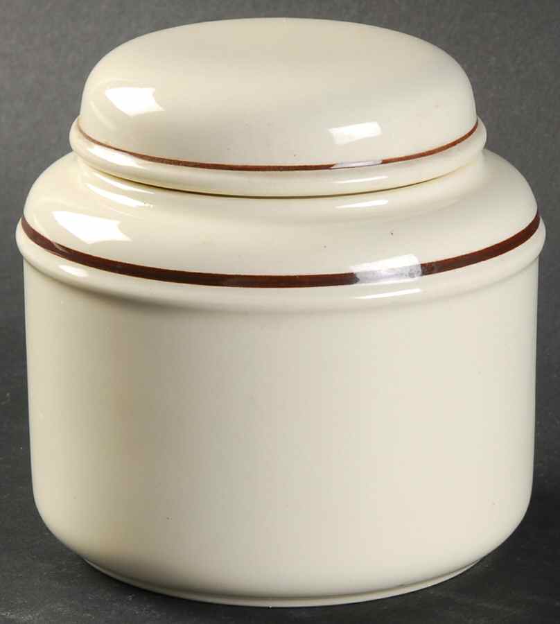 Mink Sugar Bowl & Lid by J & G Meakin-1