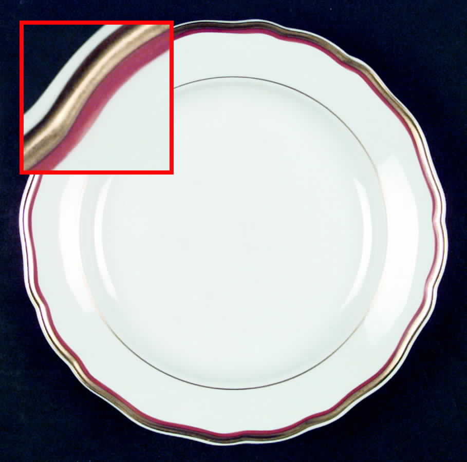 989903 Salad Plate by Meissen (Germany)-1