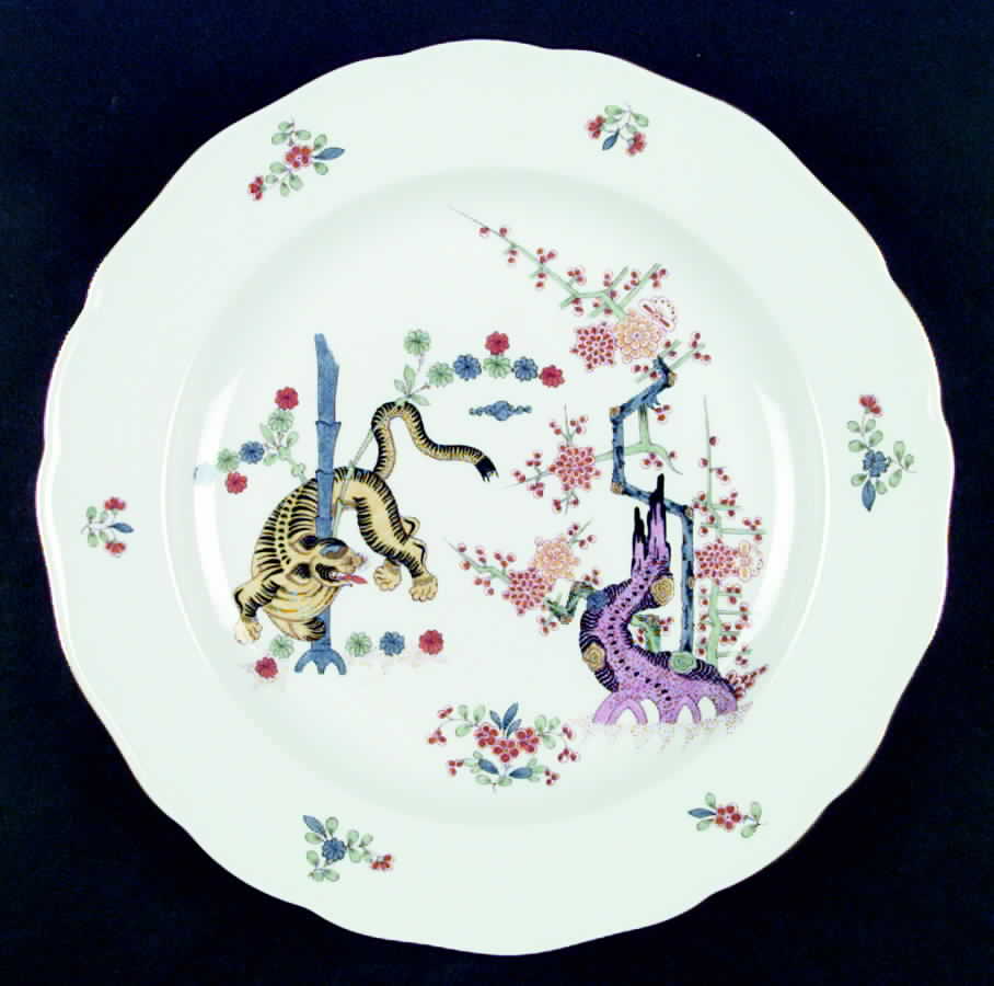 401110 Dinner Plate by Meissen (Germany)-1
