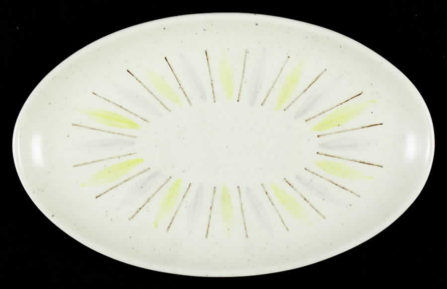 Monte Carlo 9" Oval Serving Platter by Harmony House China-1