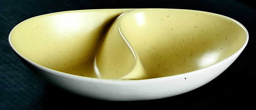 Monte Carlo 11" Oval Divided Vegetable Bowl by Harmony House China-1