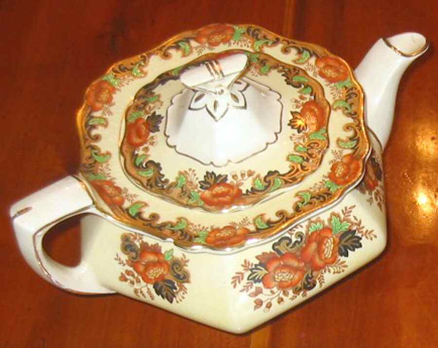 Victoria Teapot & Lid by John Maddock & Sons-1