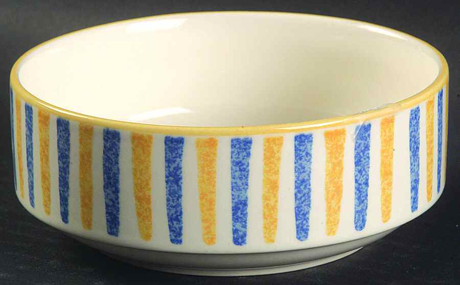 Spring Court Yellow Fruit/Dessert (Sauce) Bowl by Mikasa-1