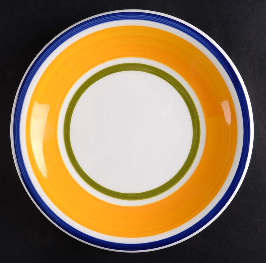 Italian Daisy Salad Plate by Maxam (Italy-Portugal)-1