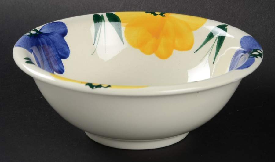 Italian Daisy Soup/Cereal Bowl by Maxam (Italy-Portugal)-1