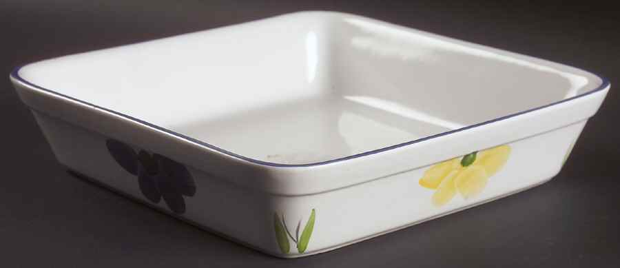 Italian Daisy 9" Square Baker by Maxam (Italy-Portugal)-1