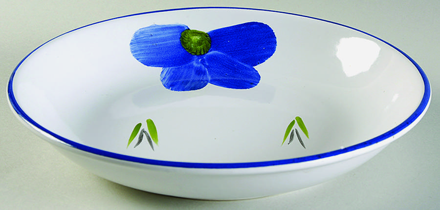 Italian Daisy 9" Soup/Pasta Bowl by Maxam (Italy-Portugal)-1